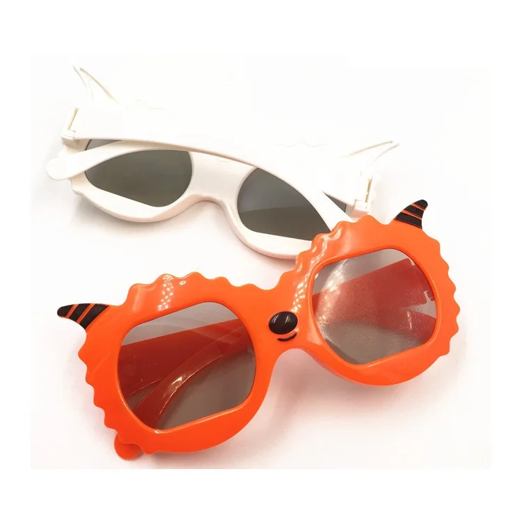 Детские пассивные Поляризованные 3D очки для Пассивных 3D телевизоров и RealD кинотеатров и кинотеатров детские очки