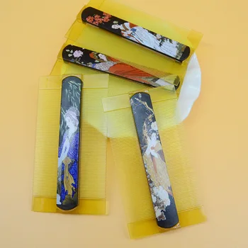 

1pcs new rack is a hot seller of plastic double - sided comb lice comb Fashion Hairstyle Styling Tools