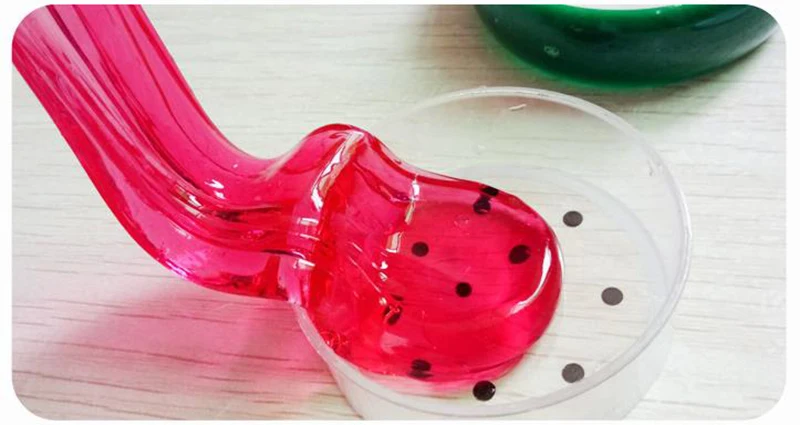 Новый Лизуны в виде фруктов игрушка Магнитная Полимерная глина цвет прозрачный Лизун грязи прозрачный для детей умный ручной Пластилин