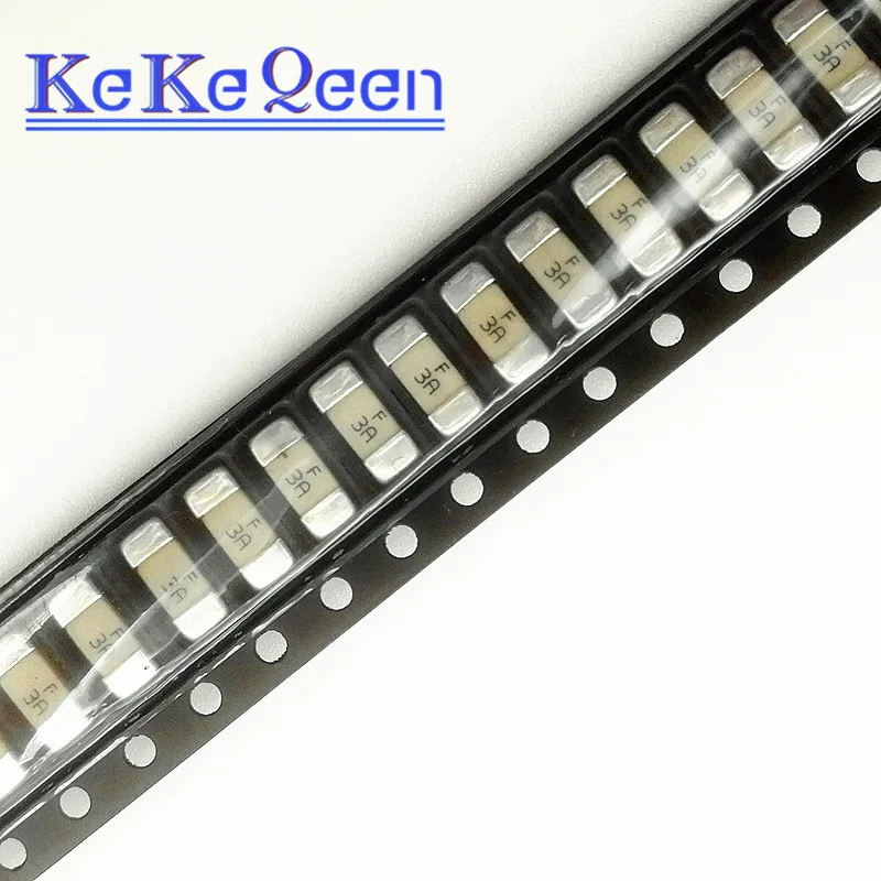 

Original F3A 1808 2410(6125) 3A 6.1*2.5mm 2410-SAF-3A 125VAC/VDC Ceramic fuse SMD Chip Fuse
