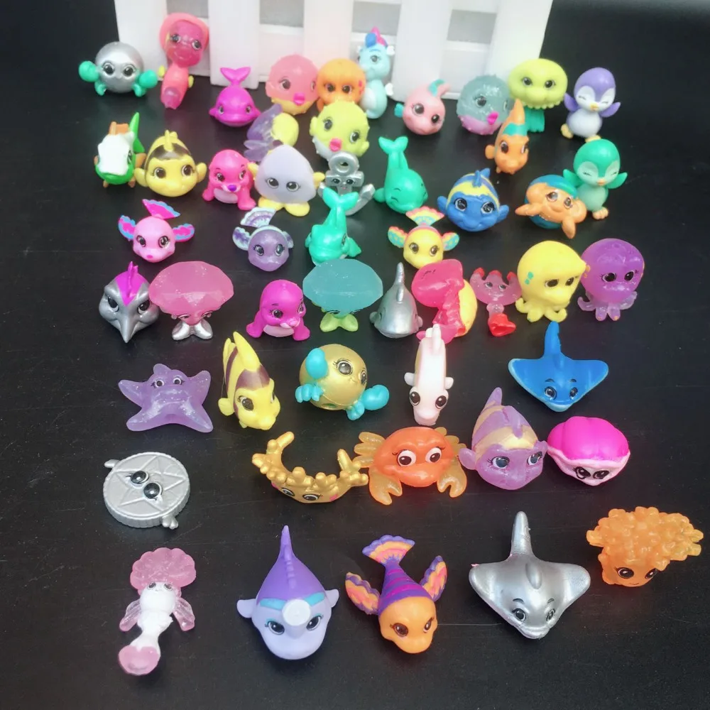 

new arrival pcs/lot Splashlings Ocean Full Of Friends Wave 1 & 2 FISH Animal Figures Collection Toys *SEND RANDAM*