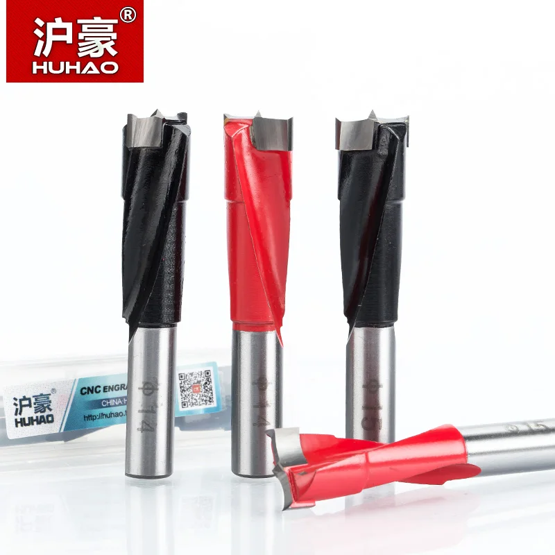 HUHAO 1pc 10mm 18mm wood drill bit 70mm length router bit row drilling for boring machine