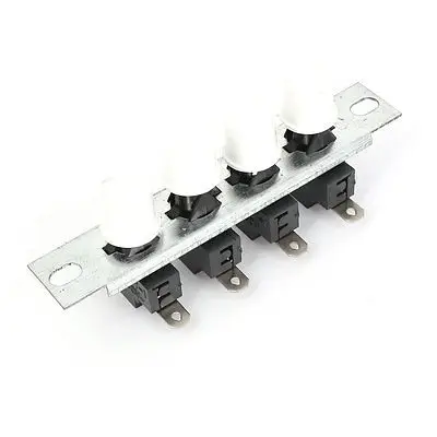 AC 250V 10A 4 Round Push Positions Keys Switch for Kitchen Hood | Строительство и ремонт