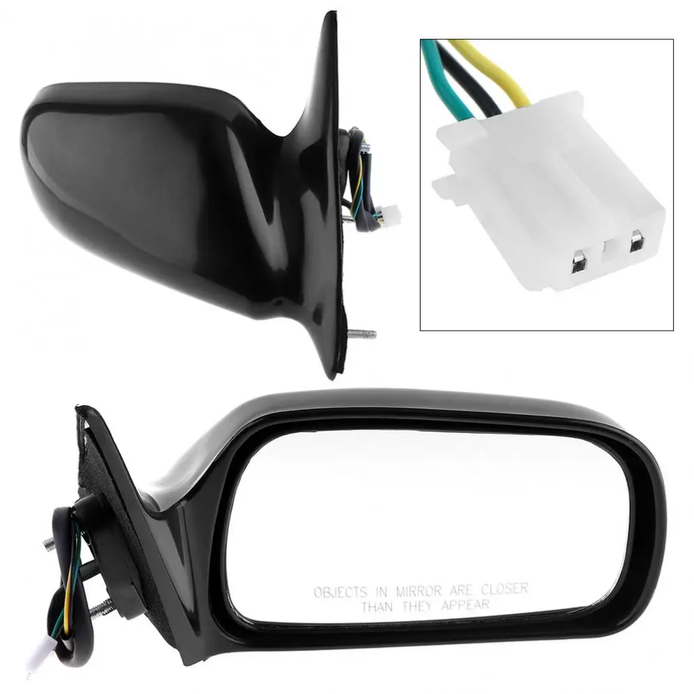 

Durable Non-Folding Car Left Side Mirror Left Hand Passenger-side LH Mirror for 97-01 Toyota Camry CE / LE / XLE Sedan 4-Door