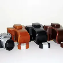 Чехол для камеры из искусственной кожи для Fujifilm XT30 XT20 Fuji XT10 XT20, высококачественный чехол из искусственной кожи с ремешком