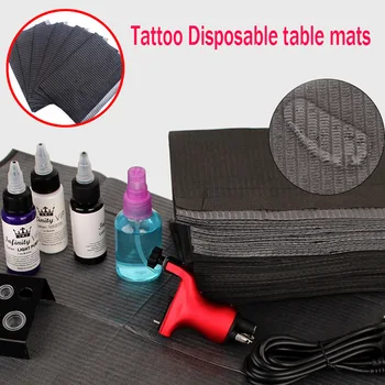 

125Pcs Disposable Tattoo Clean Pad Waterproof Medical Paper Tablecloths Mat Double Layer Sheets Tattoo Accessories