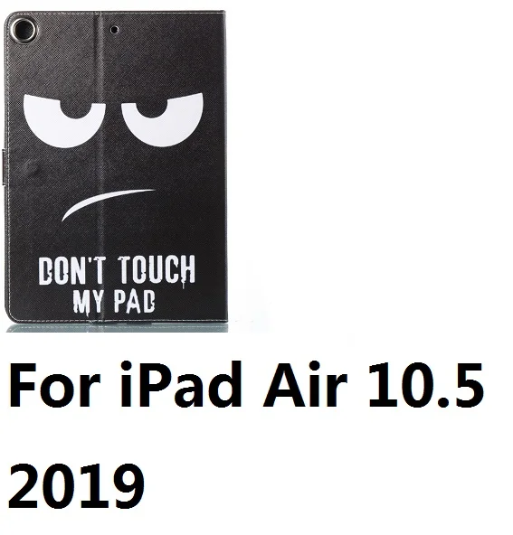 QUWIND Do Not Touch My Pad Поддержка Защитная крышка чехол для iPad Air 1 2 iPad Mini 1 2 3 iPad 2/3/4 Pro 9,7 10,5 iPad - Цвет: For iPad Air 2019