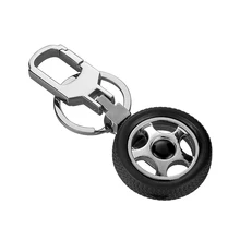 Автомобильный Стайлинг брелок для ключей брелок творческий Авто Запчасти резиновые шины на колеса Модель VW Polo Golf 4 5 touran T5 для bmw e30 e34
