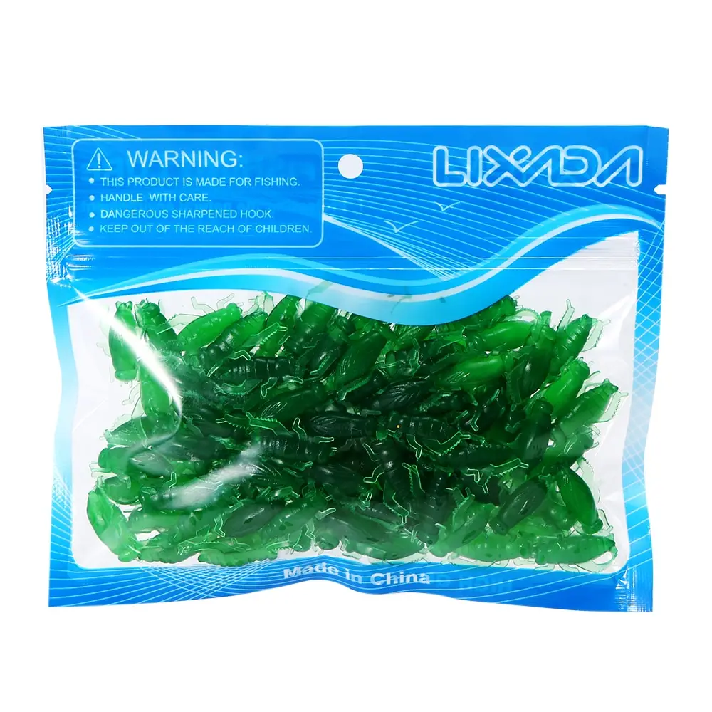 Lixada 100 قطعة الصيد السحر طعوم طرية 0.6g/20 مللي متر الكريكيت الحشرات الطعوم الاصطناعي الصيد السحر الكارب الصيد معالجة pesca Lixada 100 قطعة الصيد السحر طعوم طرية 0.6g/20 مللي متر الكريكيت الحشرات الطعوم الاصطناعي الصيد السحر الكارب الصيد معالجة pesca