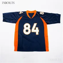 

Throwback #84 Shannon Sharpe Embroidered Retro star Football Jersey free shipping INDCOLTS