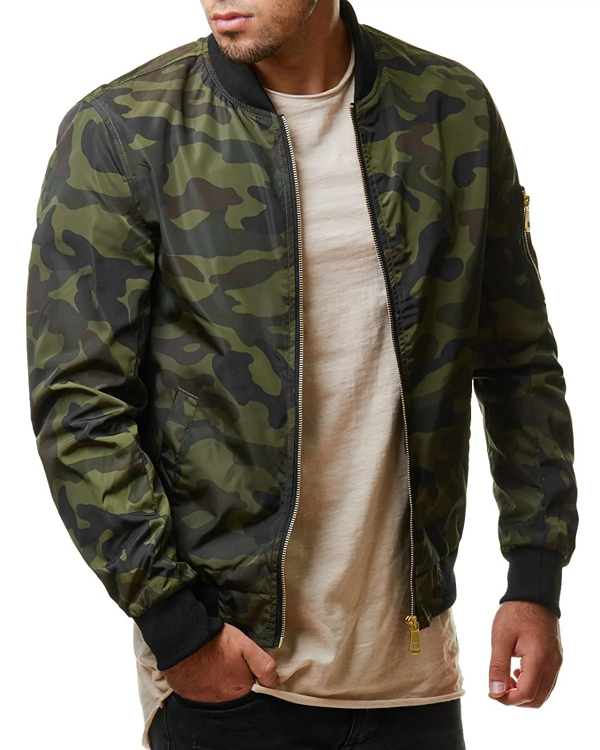  2019 Autumn Casual Men's Camo Jacket Army Military Jacket Camouflage Jacket Men Coats Male Outerwea