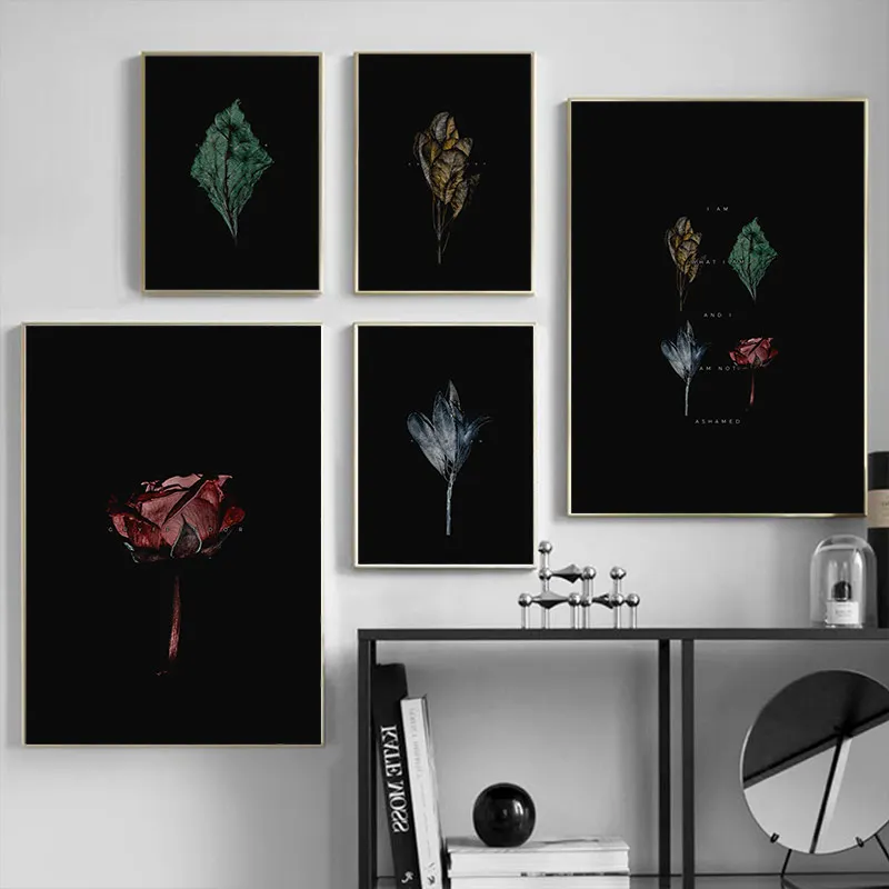 

Back plant leaf flower leaves Aesthetic quotes Home Kids living Room Bedroom Decor Print Poster Picture Painting Wall Art Canvas