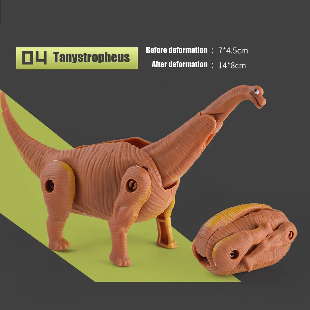 Игрушки для детей 1 шт. пасхальные яйца-сюрприз Игрушечная модель динозавра деформированное яйцо Динозавров Коллекция для детей дропшиппинг