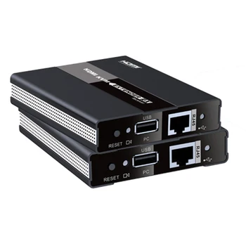 

LKV371KVM 1080P 60M Low Latency HDMI KVM Extender transmission and extension over CAT5/5e/6 network cable zero latency