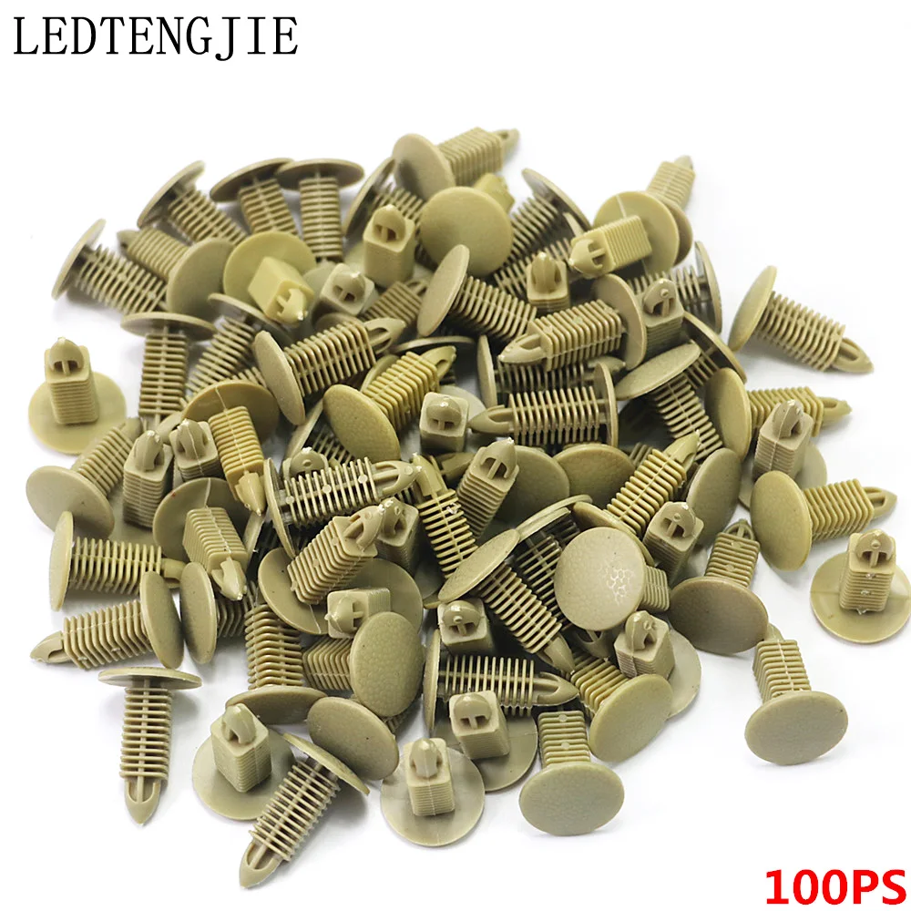 LEDTENGJIE 100 шт. 8 мм отверстие стандартная пластиковая пряжка для багажника