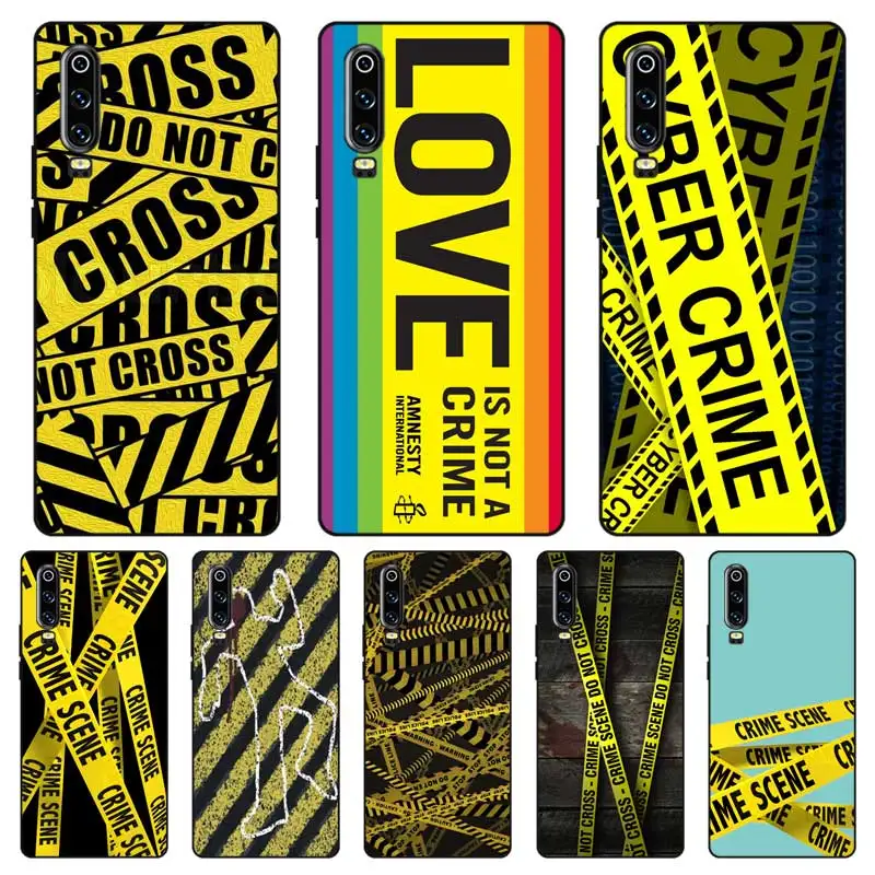 

N475 Yellow Bundle Black Silicone Case Cover For Huawei P8 P9 P10 P20 P30 Lite Pro P Smart Plus 2017 2019