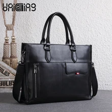 UNICALLING модный кожаный мужской портфель высшего качества из коровьей кожи мужской деловой портфель стиль кожаная мужская сумка