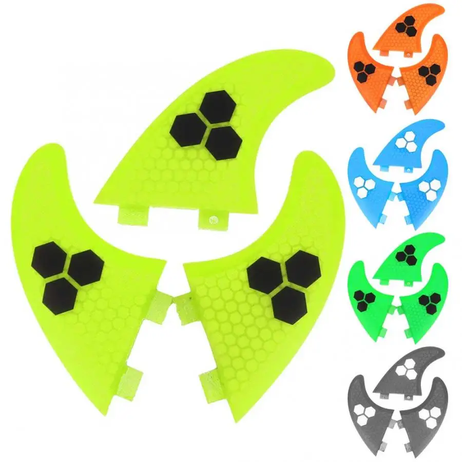 

3Pc/Suit Tracking Fin Glass Fibre Surfing Skeg Integral Fins FCS G3/G5/G7 for Kayaks Canoes Rowing Boats rowing boats accessorie