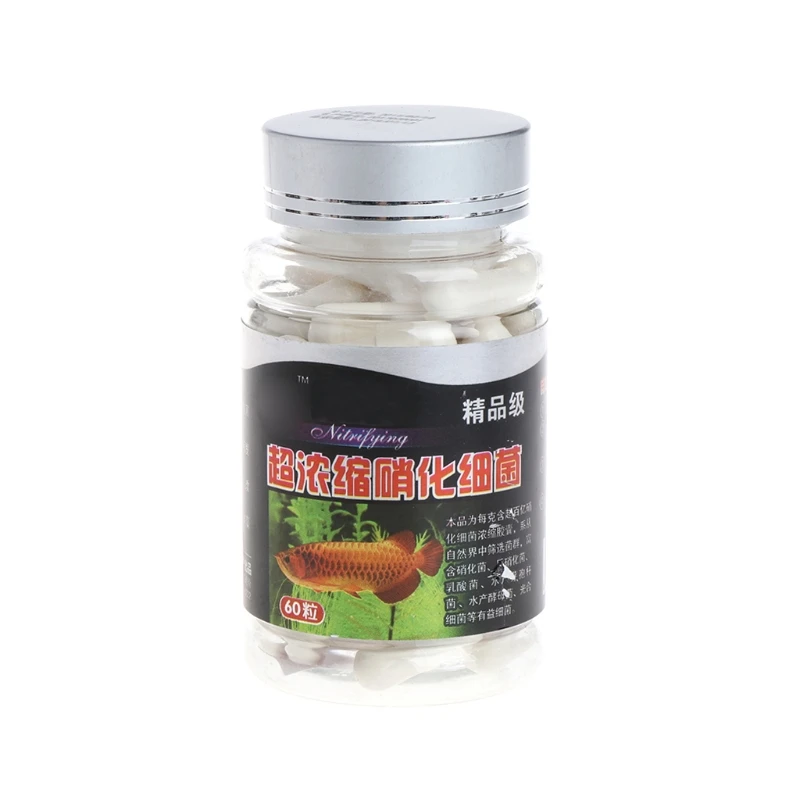 

One Bottle 60Pcs Nitrifying Bacteria For Fresh Water And Marine Water Fish Tank halloween or christmas gift