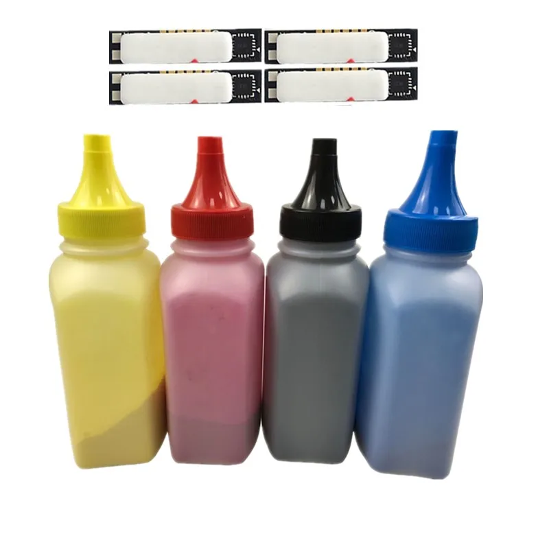 4 шт Тонер порошок + чип сброса для Samsung CLP 310 315W CLX 3175FW 3175FN 3175N CLP310N CLP315 CLT 409S K409S