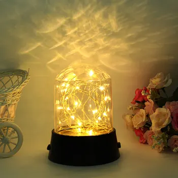

Projector Starry Sky LED Night Light Battery Power String Table Lamp Bedside Lamp Baby Children's Night Light for Bedroom MY