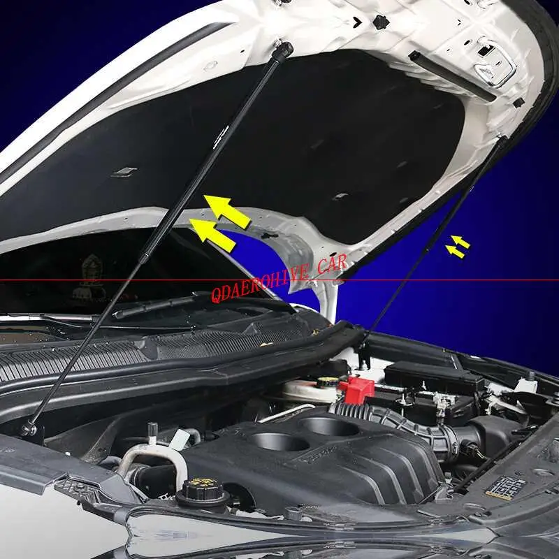 QDAEROHIVE капот автомобиля повторно использует газовая эластичная Опора стержень медленного вниз ударная газовая стойка для Ford Explorer