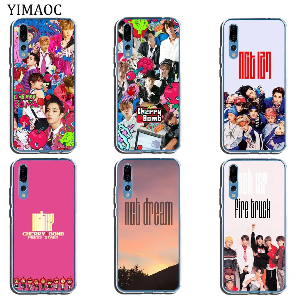 Мягкий силиконовый чехол YIMAOC nct 127 DREAM U из ТПУ для Huawei P30 P20 Pro P10 P9 P8 Lite 2016 2017 P smart Z