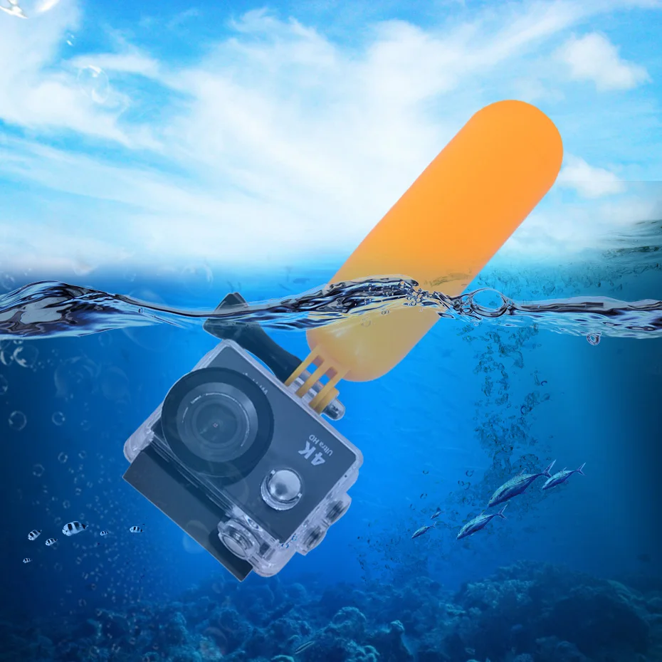 Аксессуары для камеры плавающий поплавок Gopro hero 7 6 5 SJCAM SJ4000 xiaomi yi Экшн камера