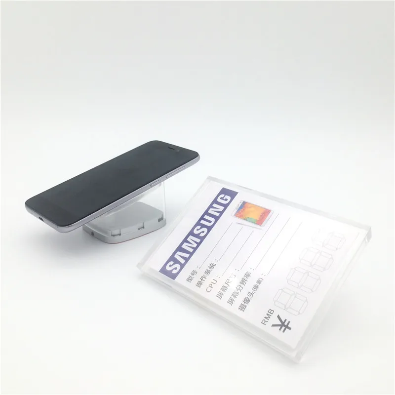 (50 pcs/pack ) pure color solid flat and vertical display desktop plastic price tag in retail shop