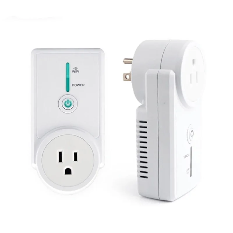

WIFI Smart Plug Smart Timing Socket Wireless Outlet Voice Intelligent Control Work Intelligent Phone Wireless Remote EU Plug