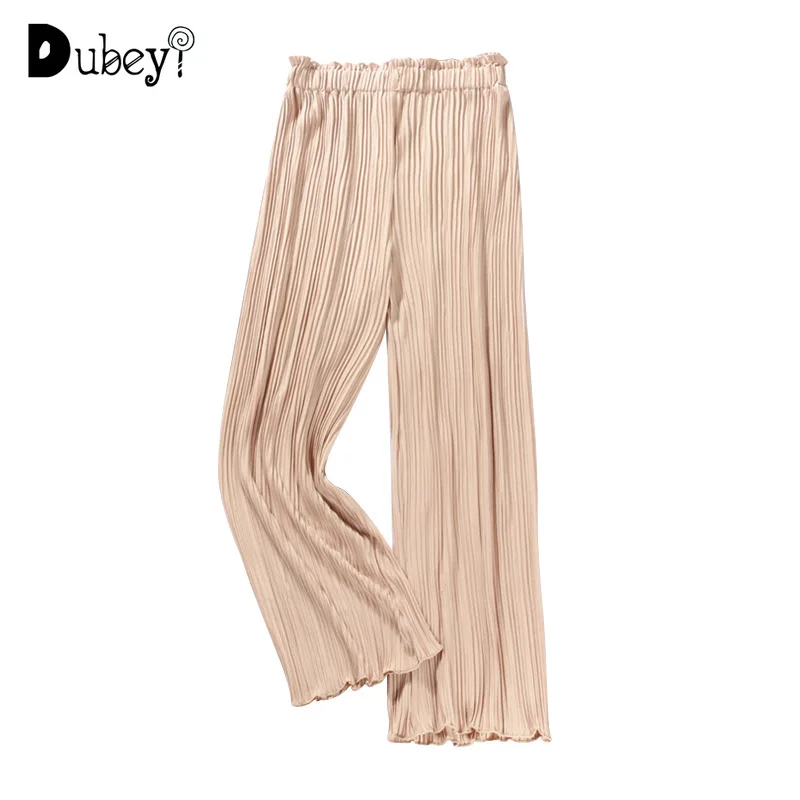 

Girls Anti-mosquito Icing Pants Casual Pleated Loose Ruffle Pants Summer Thick Legging for Girl Kids Clothes Girls 4 To 14 Years