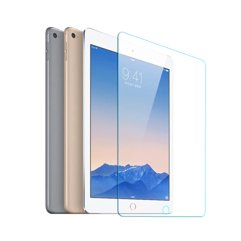 Закаленное стекло 9H HD для Apple iPad 9 7 2018 2017 Защитная пленка 5 / 6 Air 2 pro 7|Защитные экраны