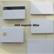 1000 шт. чип смарт-карты/SLE4428 smart card/пустой магнитной полосой, смарт-карты