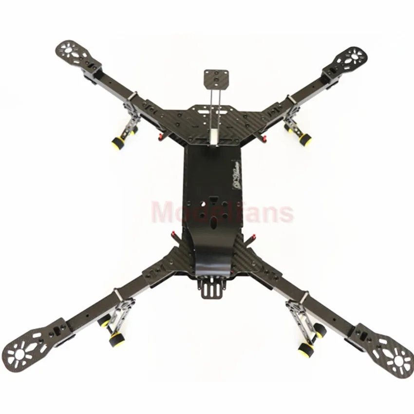DH600 carbon fiber folding four-axis frame kit folding UAV frame kit portable and lightweight for rc drone