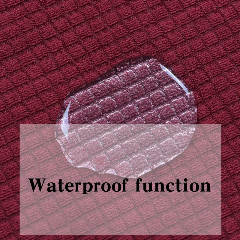 Waterproof Sofa Cover Polar Fleece Fabric Universal Sofa Cover Stretch Pattern Washable Removable Couch Covers