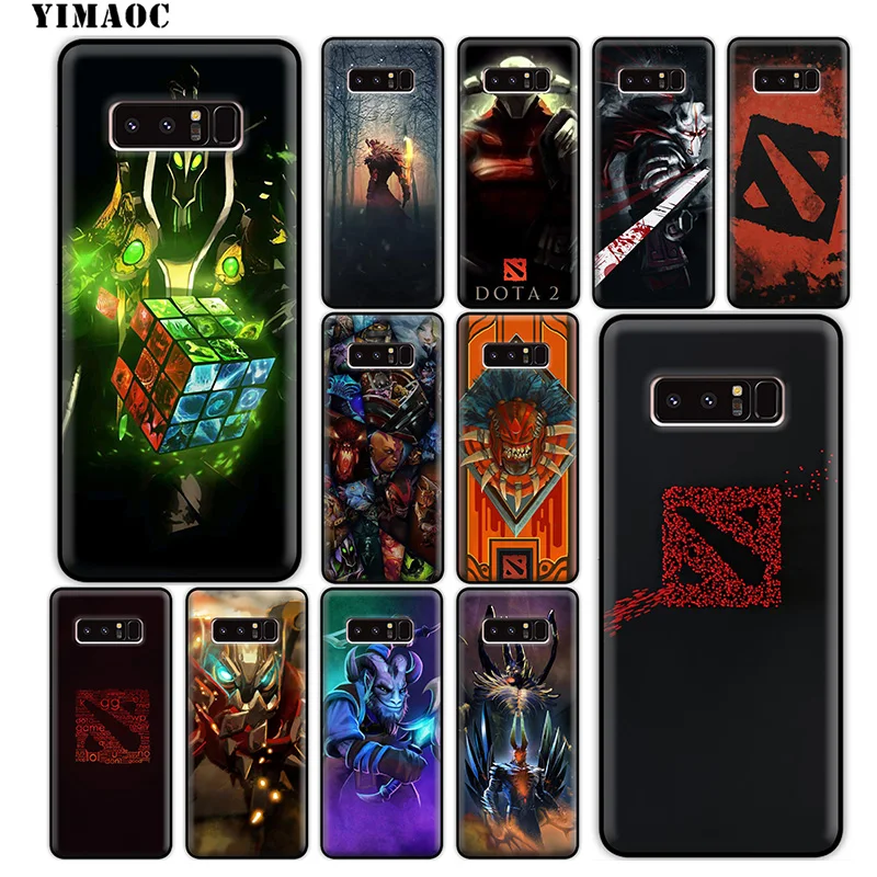 YIMAOC Dota 2 игры мягкий силиконовый чехол для телефона samsung Galaxy Note 10 плюс 9 8 A9 A8 A6 2018 A5 A3