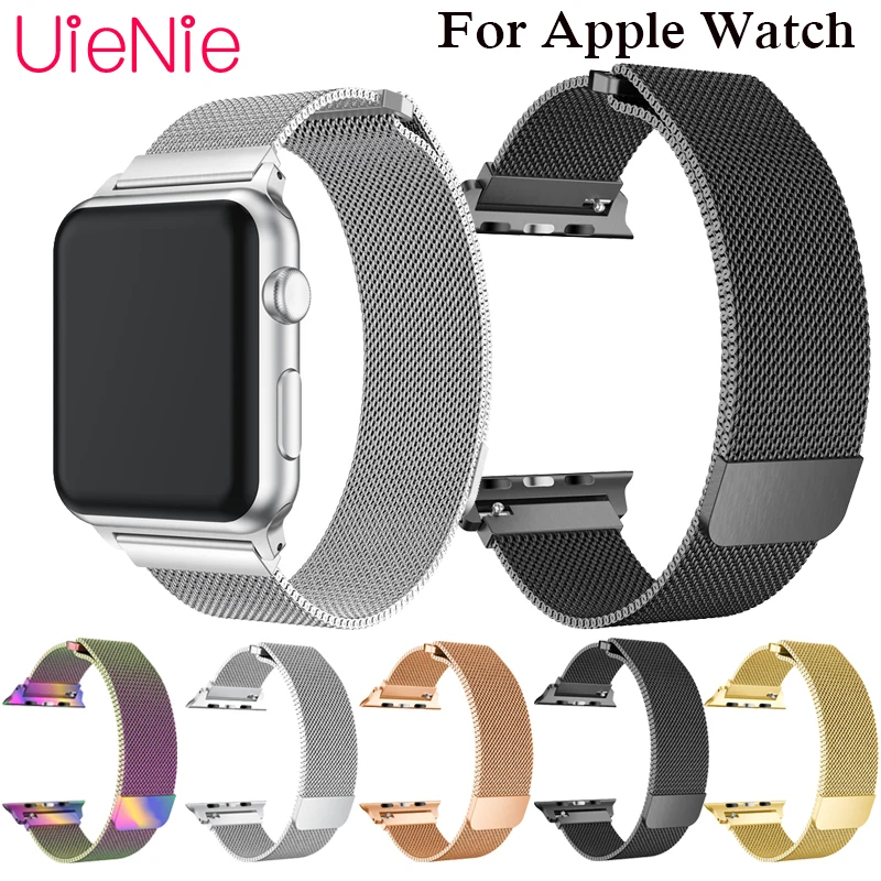 

For Apple Watch 40mm 44mm 38mm 42mm smart watch milanese strap for Apple Watch series 4 3 2 1 iWatch replacement bracelet