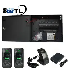 ZK inbio160 комплект Дверь доступа к панели управления Система управления доступа отпечатков пальцев+ 12V5A функции батареи питания+ FR1200 reader