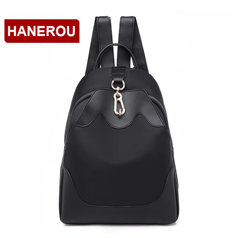 

Preppy Style Oxford Women Patchwork Backpacks For School Teenagers Girls Anti-Theft Women Waterproof Backpack School Back Bag