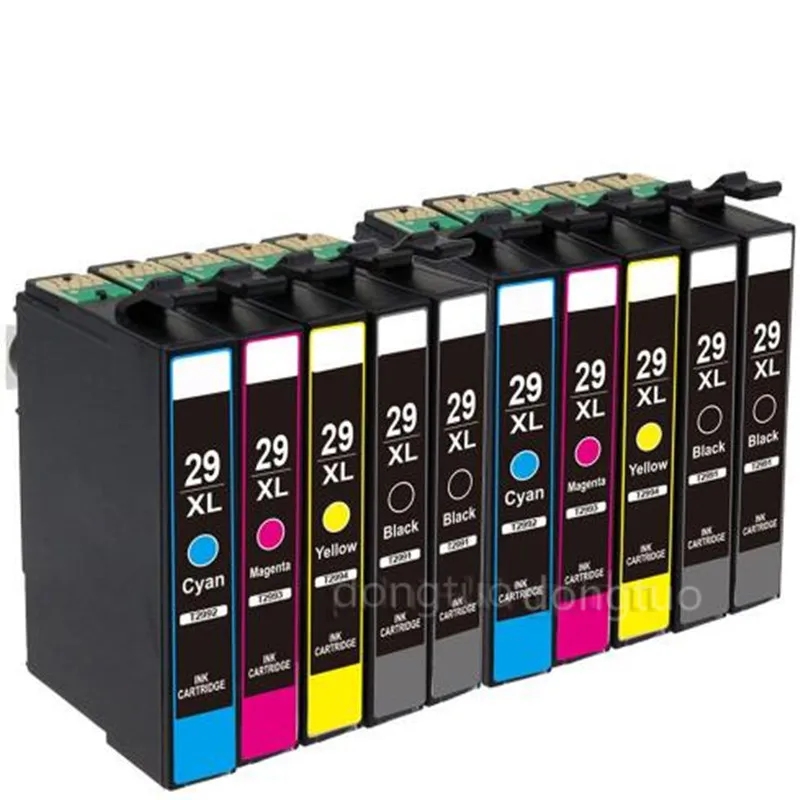 

10 Compatible for ink 29XL Ink Cartridges For ink Expression Home XP-235 XP-245 XP-335 XP-342 XP-432 XP-442 XP-247 XP-435