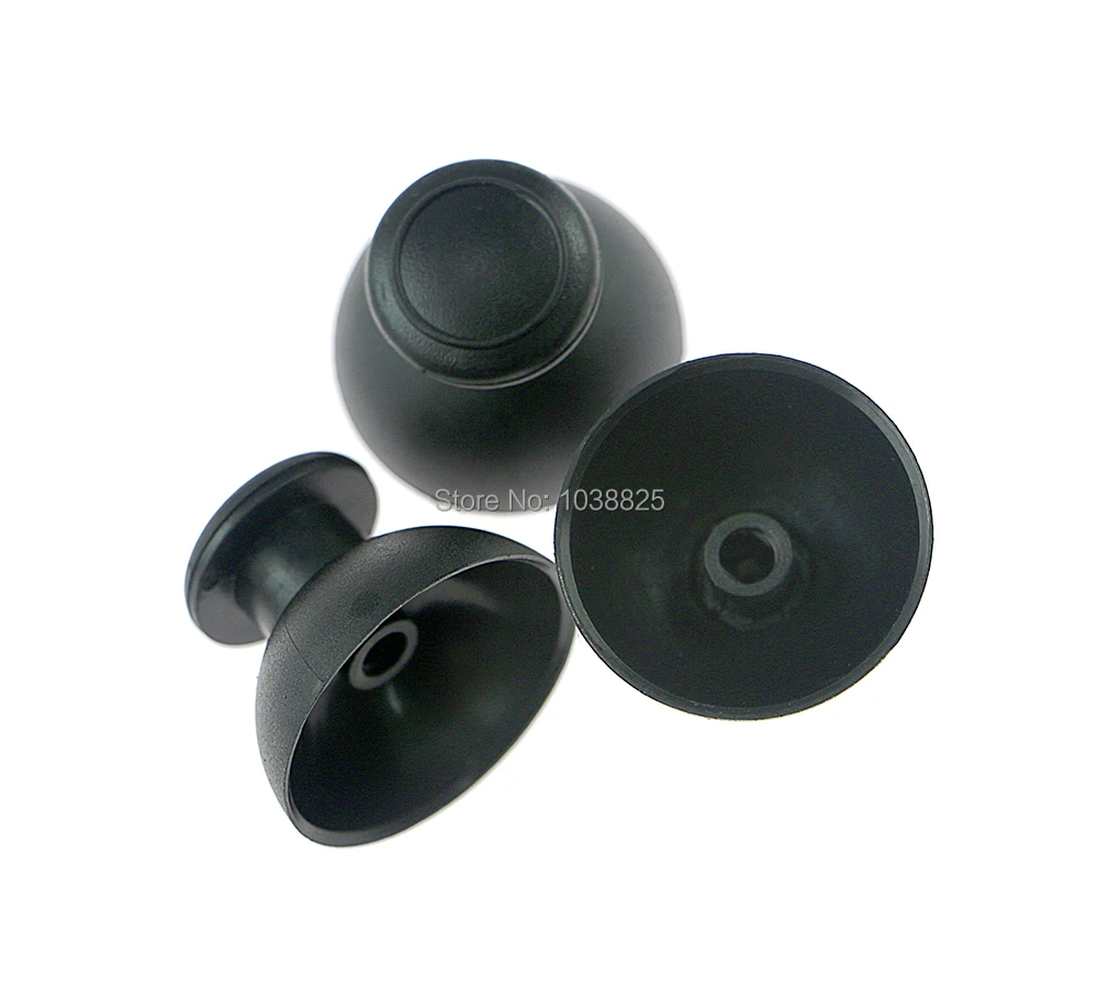 Per Wii Nero Thumbstick Joystick Fungo Cap Borsette Per Trasporto Nintendo Wii Nunchuk Controller Di Ricambio 5 Pz/Lotto