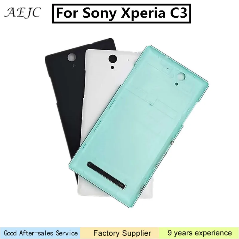 Для Sony Xperia C3 D2502 D2503 D2533 T3 D5102 5103 5106 батарея задняя крышка Корпус с кнопками