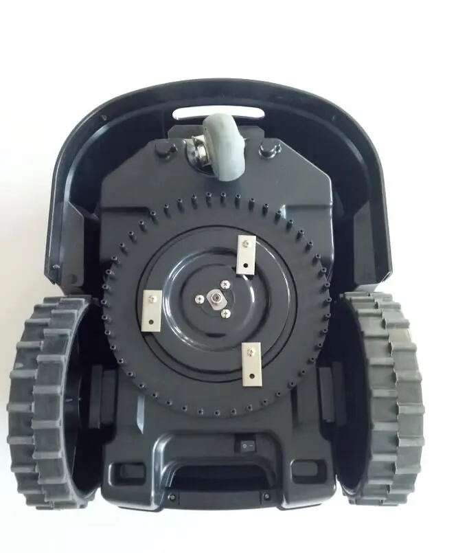 WI-FI Управления Робот газонокосилка стеклорез с косить расписание, ЖК-дисплей дисплей, датчик дождя, водонепроницаемый