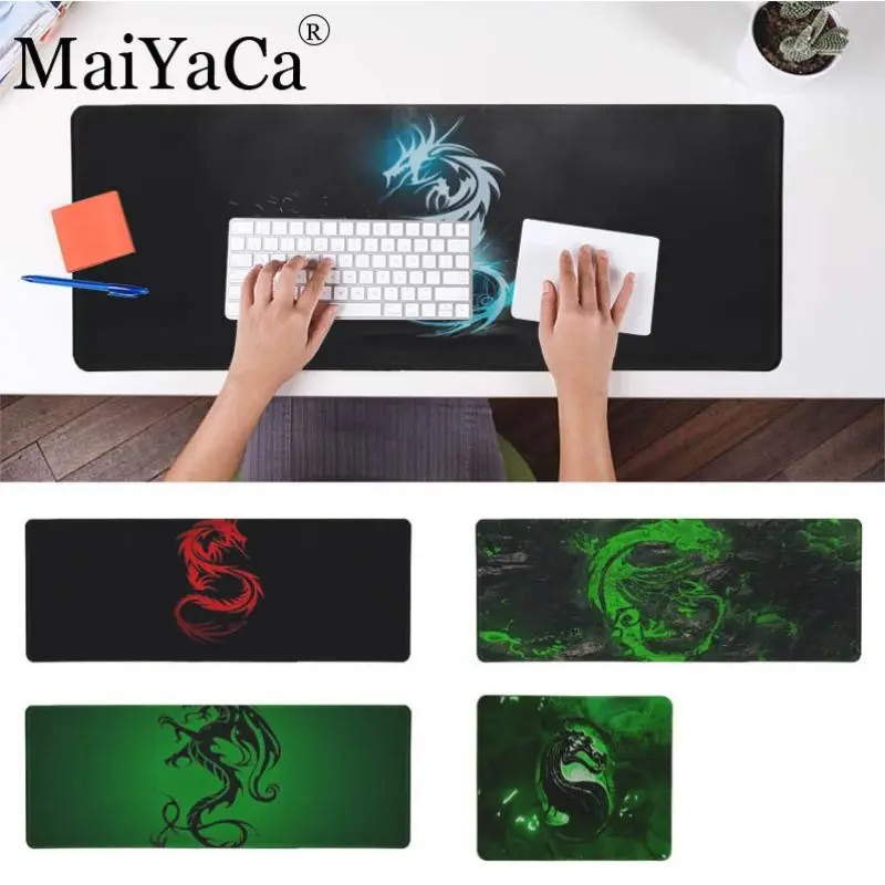 

MaiYaCa Gaming Mouse Pad Large Mouse Pad Green red blue Dragon Mouse Mat for league of legends mouse pad mousepad