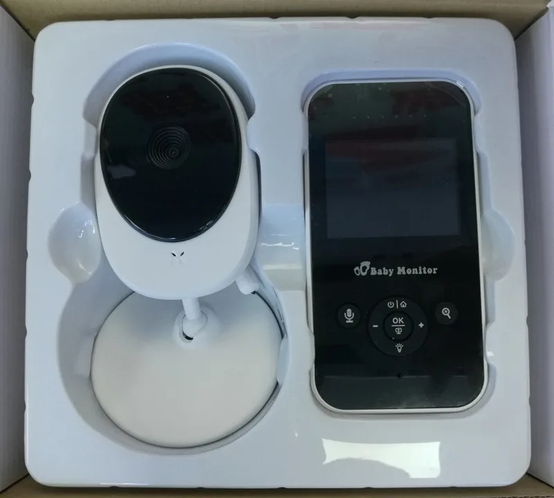 Monitor do Bebê Cor de Vídeo sem Fio Polegada Digital Babá Visão Noturna Câmera Monitoramento Temperatura Bebê Walkie Talkie 2.4 9 monitor do bebê digital babá visão noturna