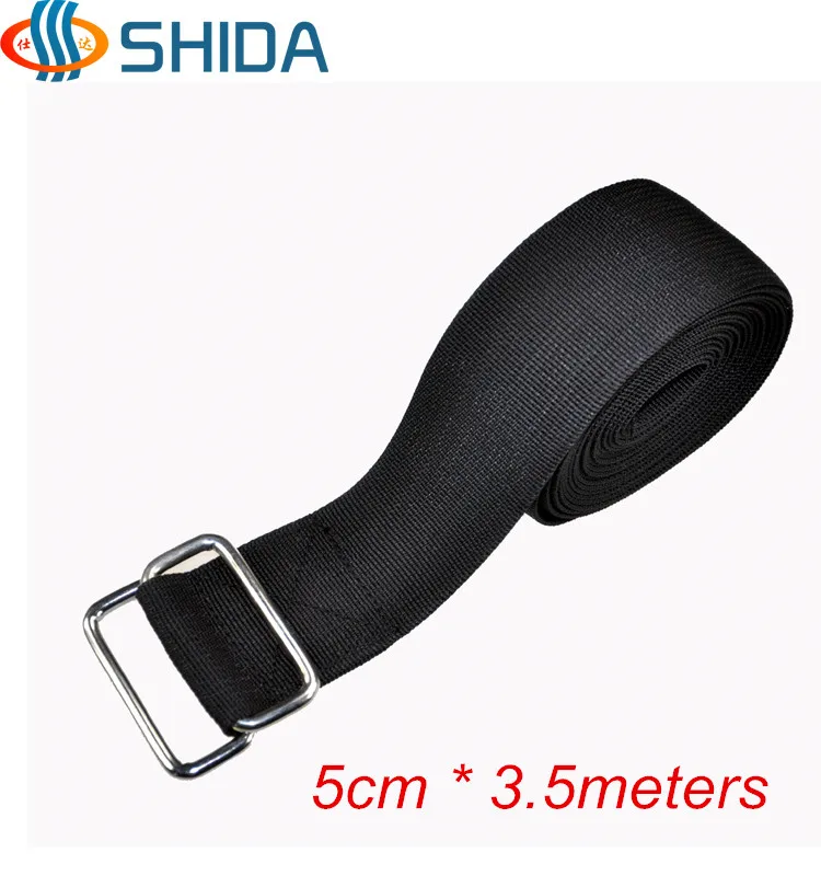 

New Double Metal Buckle 1pcs 5cm*3.5meters Ratchet Tie Down Strong Polypropylene Webbing Quick Lock Strap Luggage Cargo Belt