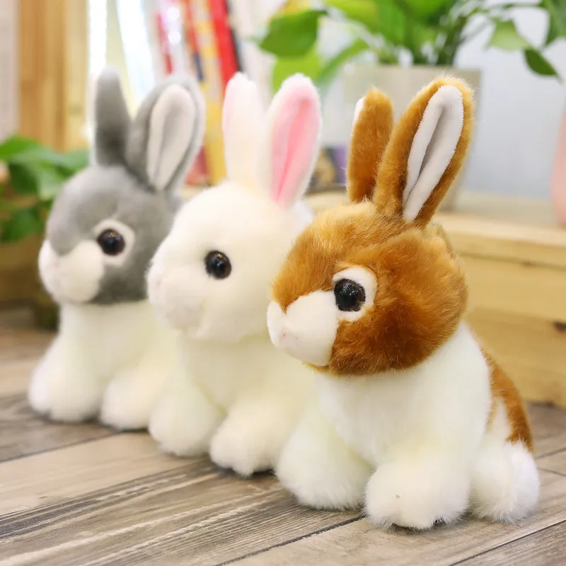 realistic rabbit soft toy