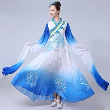 Рукава воды Древний китайский костюм традиционная китайская одежда для женщин костюм ханьфу костюм для китайского традиционного танца костюмы