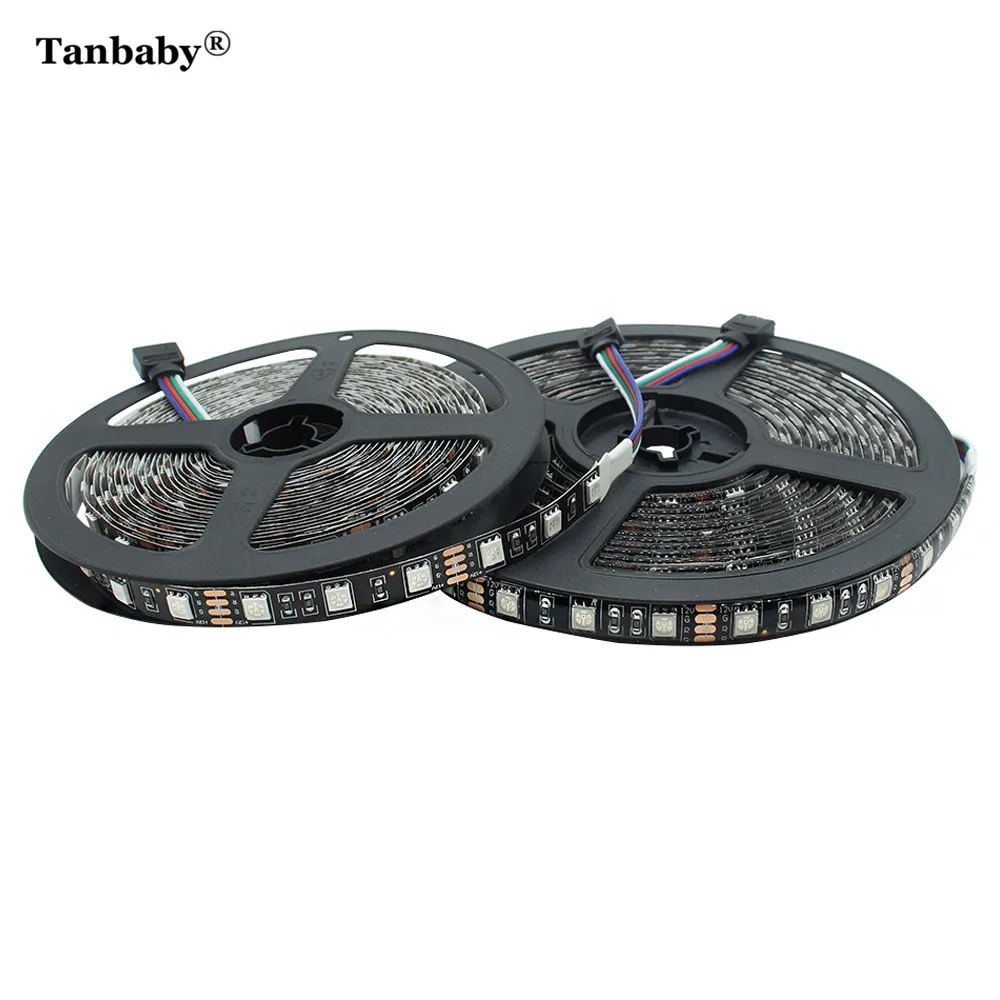 Tanbaby DC12V 5050 Светодиодные полосы света Водонепроницаемый/не водонепроницаемый