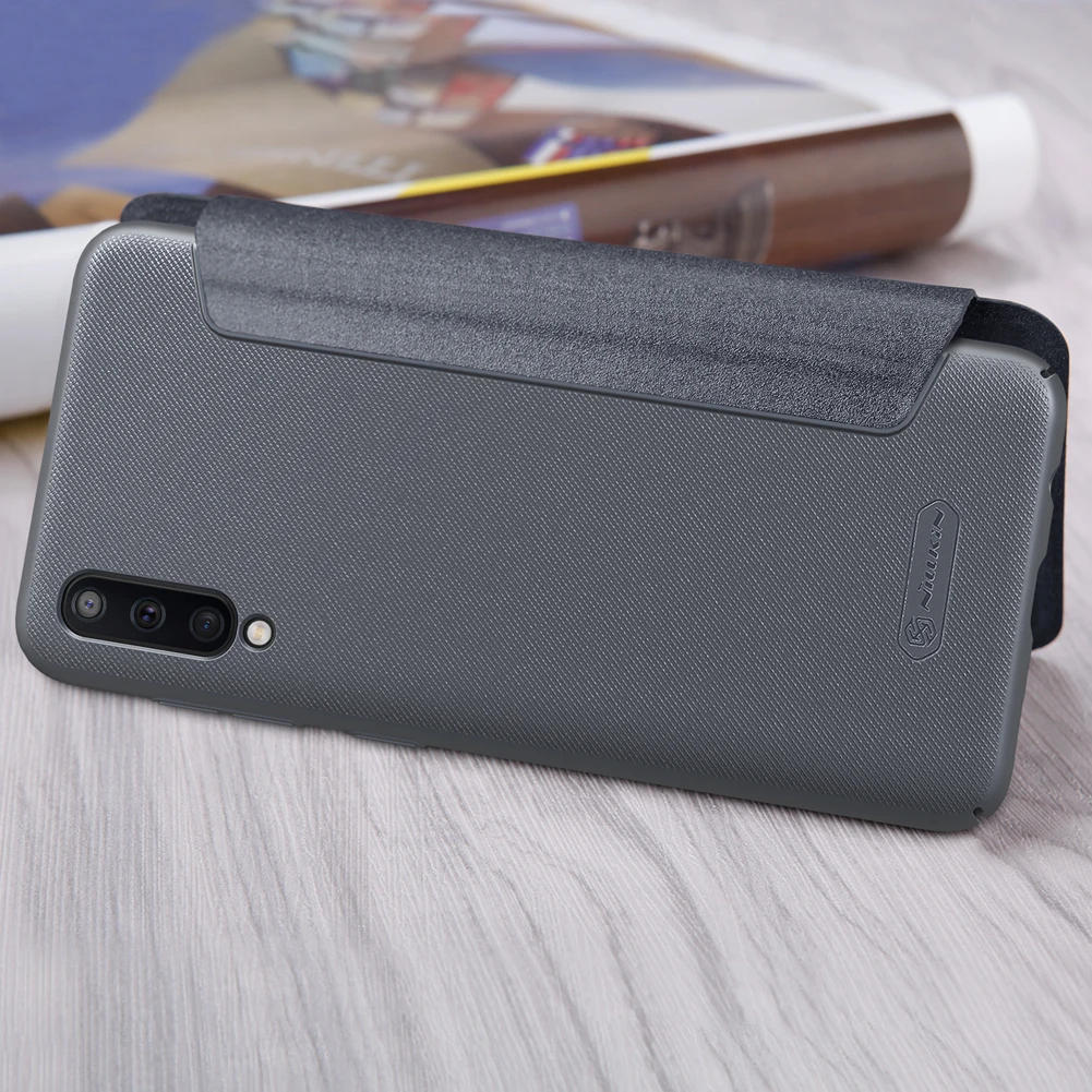Flip Case For Samsung Galaxy A10 A20 A30 A40 A50 Nillkin Sparkle Series PU Leather Cover sFor Samsung A50 Case Flip Case For Samsung Galaxy A10 A20 A30 A40 A50 Nillkin Sparkle Series PU Leather Cover sFor Samsung A50 Case